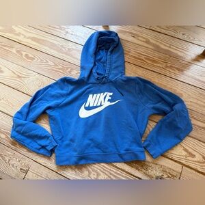 Nike Sportswear Cropped Club Fleece hoodie size L